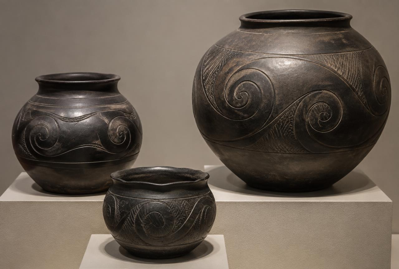 Engraved Pottery